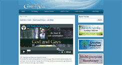 Desktop Screenshot of christlutheranvail.org